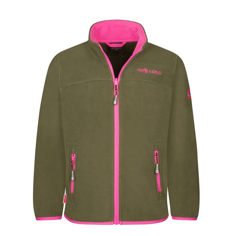 Trollkids Oppdal XT Fleecejacke Mädchen