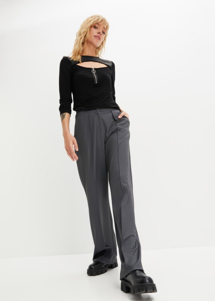 Langarmshirt mit Cut-Out