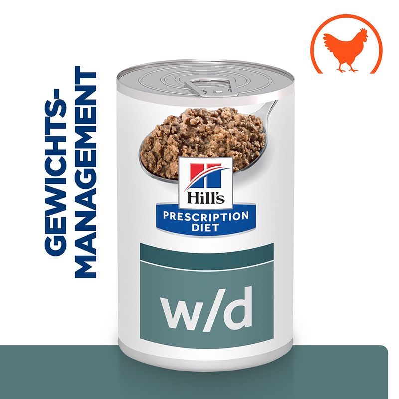 Hill's Prescription Diet w/d Diabetes Care Hundefutter mit Huhn
