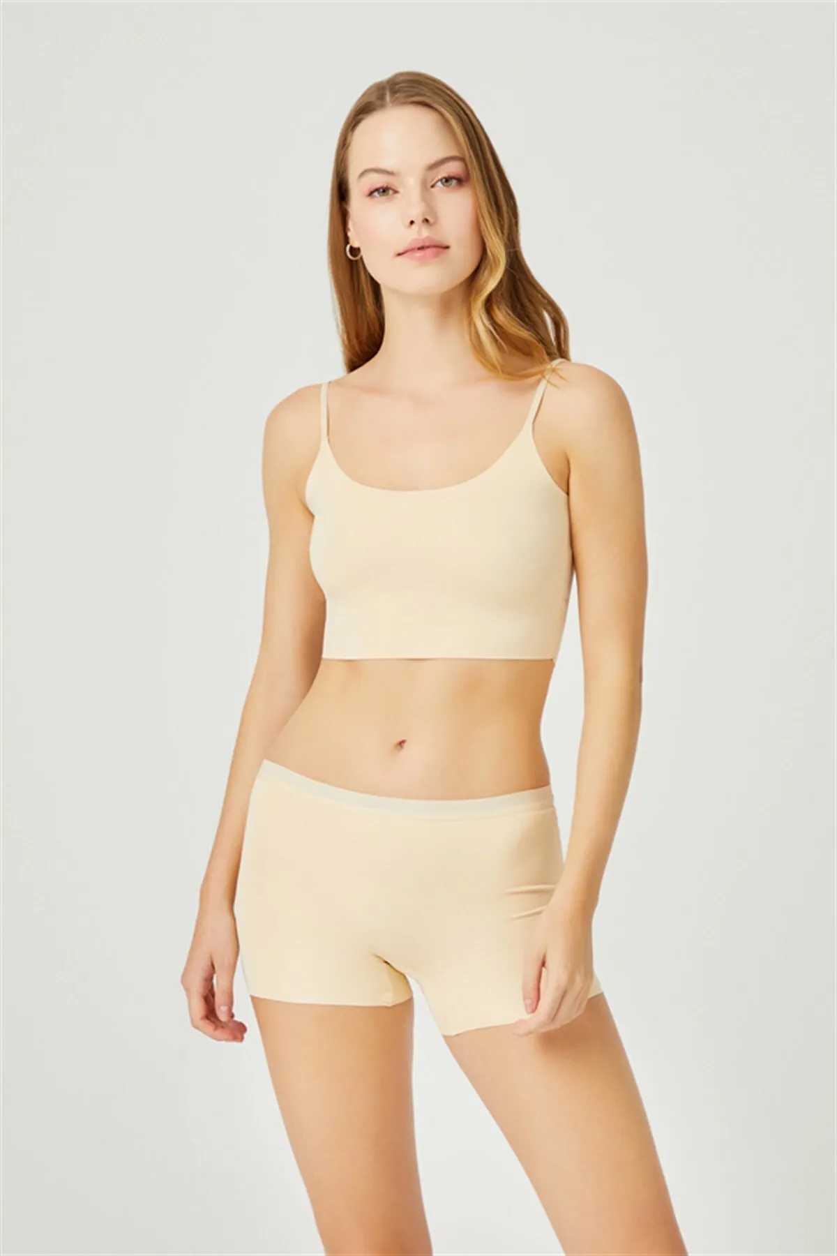 Cottonhill  Basic Laser Cut Nahtlose Damen-Boxershorts im 5er-Pack