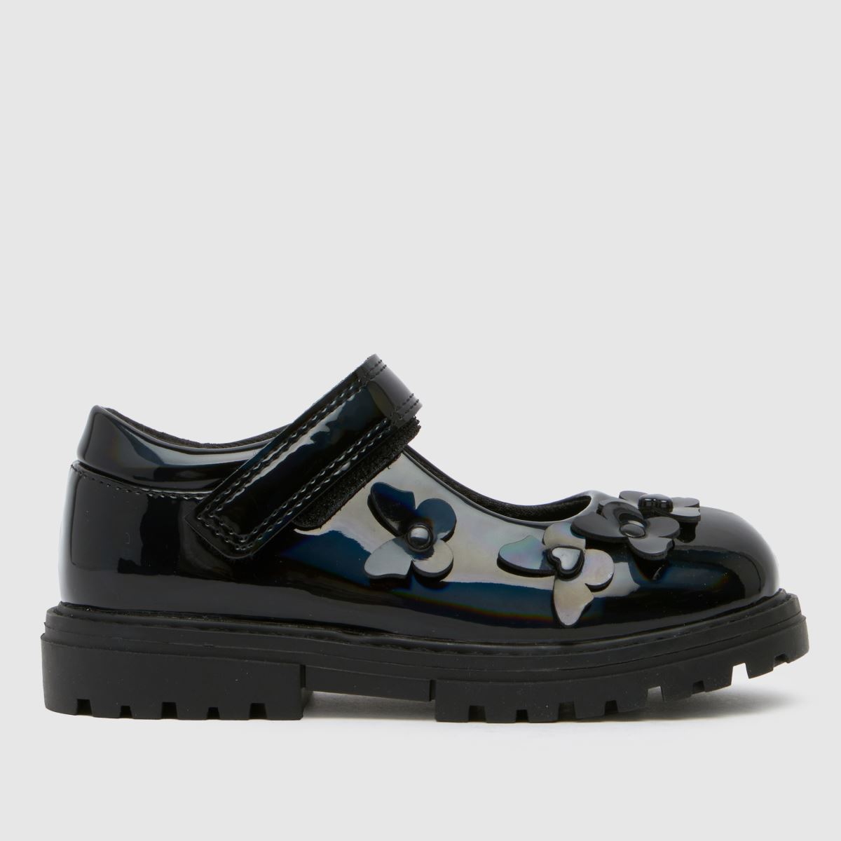 Schuh svarta lush mary jane flickskor småbarn