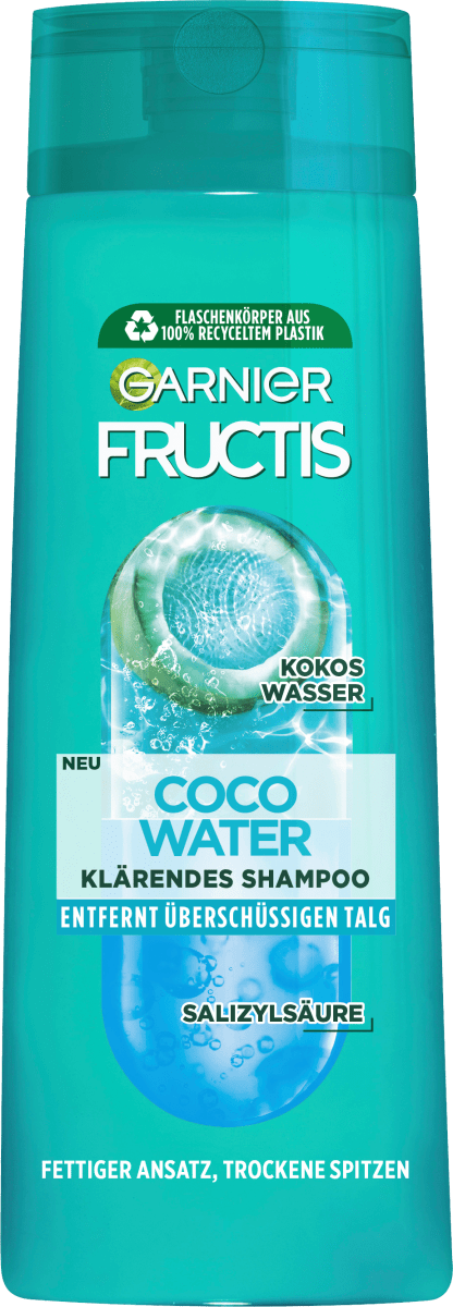 Shampoo Coco Water, fettiger Ansatz & trockene Spitzen, 400 ml