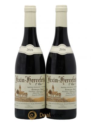 Fixin 1er Cru Les Hervelets Bart 2016 - Lot de 2 Bouteilles