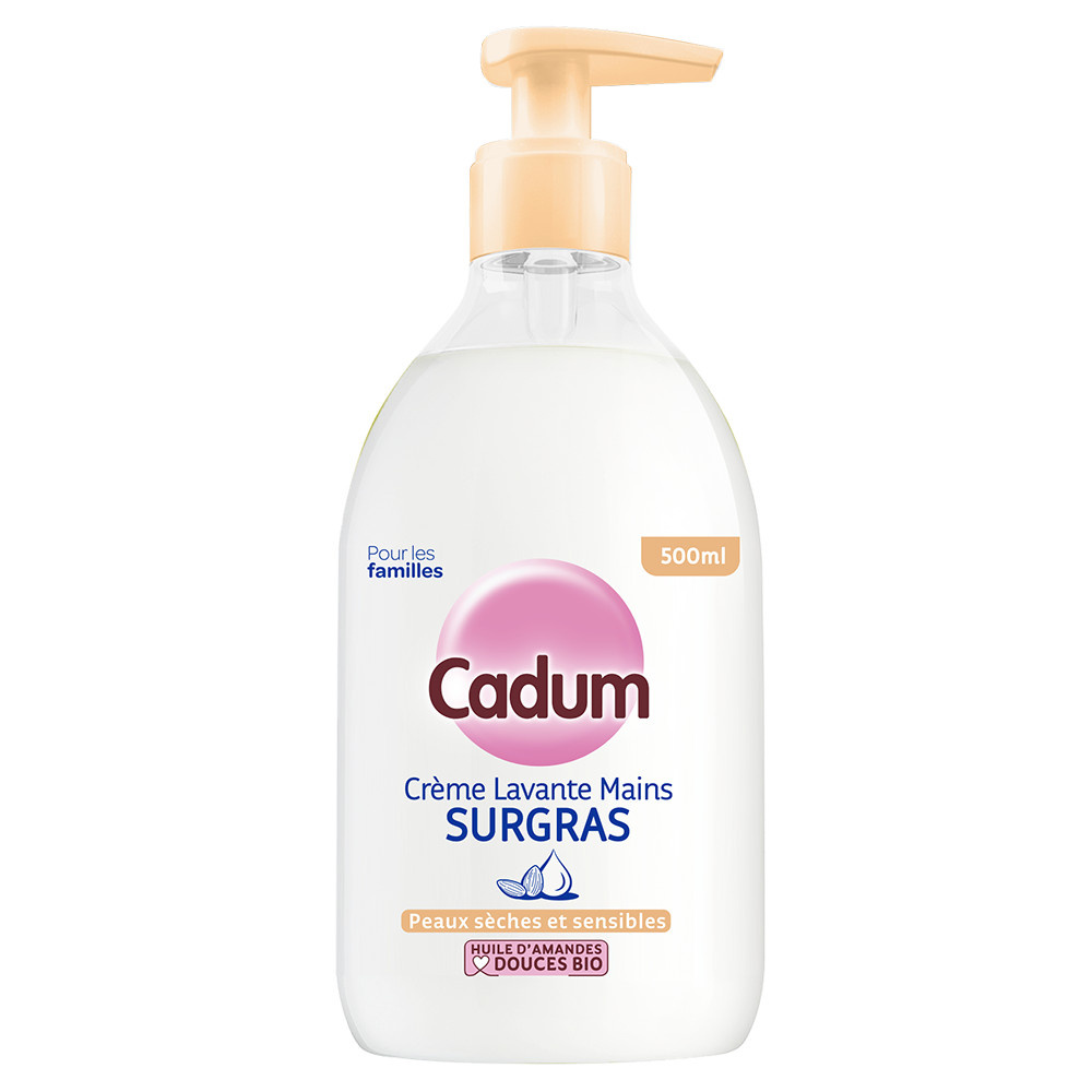 cadum Cadum Crème Lavante Surgras Mains 500ml Crème Lavante Surgras