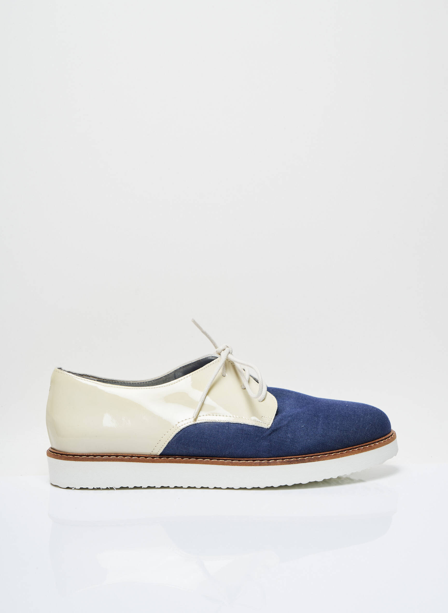 Ippon Vintage Derby Femme couleur beige