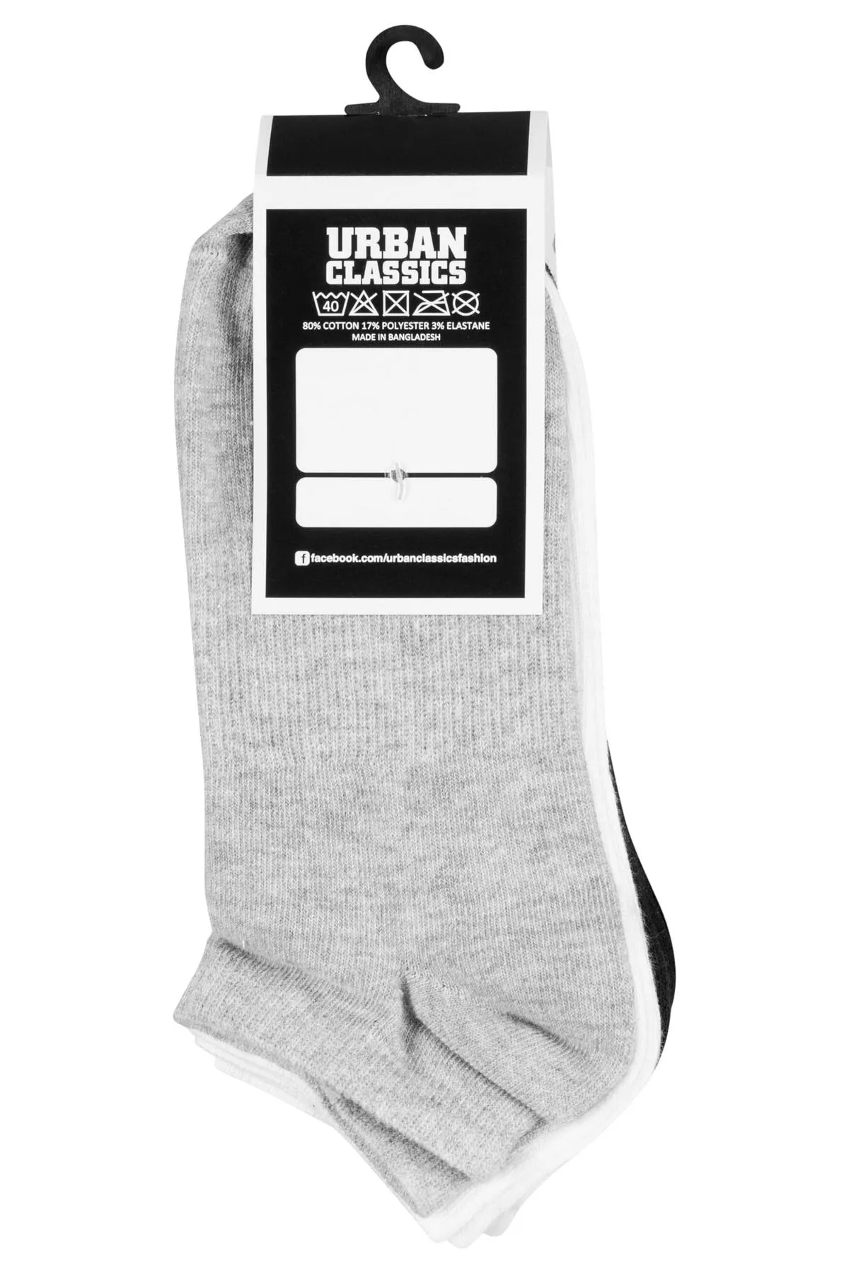 Urban Classics  Socken - Schwarz - Unifarben