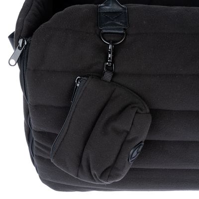 Nomad Tales Blush Autositz für Hunde, ebony