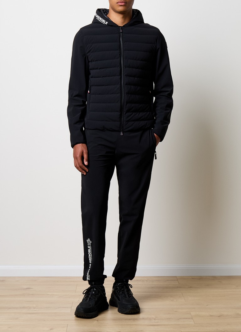 Giacca imbottita Moncler Maglia con cappuccio e tasche con zip.