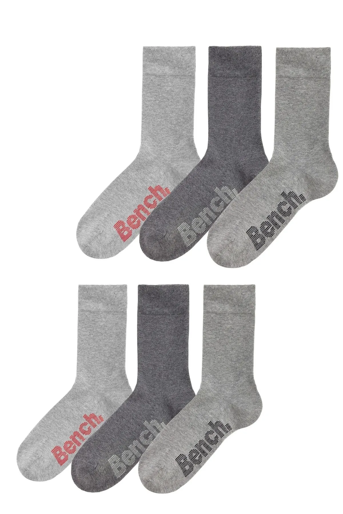 BENCH  Socken - Grau - Unifarben