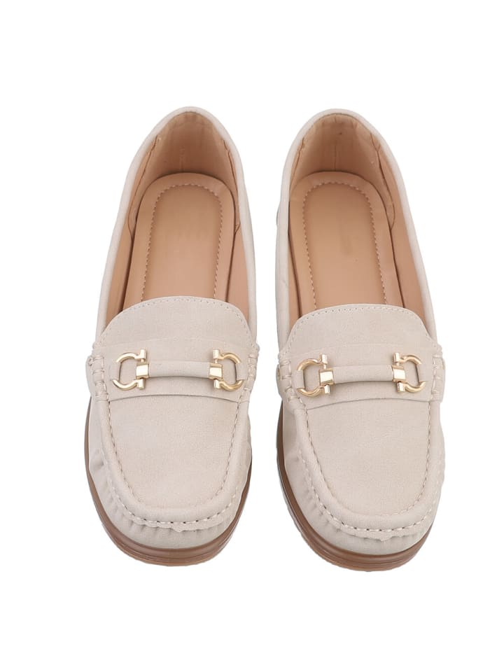 Ital-Design Halbschuh in Beige günstig kaufen