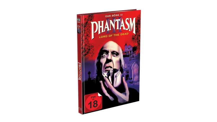 DAS BÖSE 3 – Lord of the Dead - 3-Disc Mediabook Cover A (Blu-ray + DVD + Bonus-DVD) Limited 500 Edition - Uncut