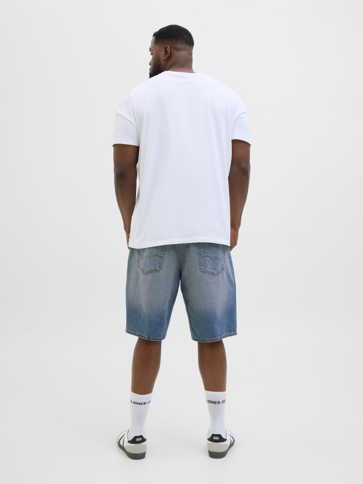 JACK & JONES PLUS Jeans-Shorts in Blue Denim 1 günstig kaufen
