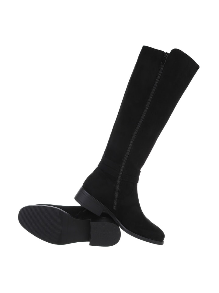 Ital-Design Stiefel in Schwarz günstig kaufen