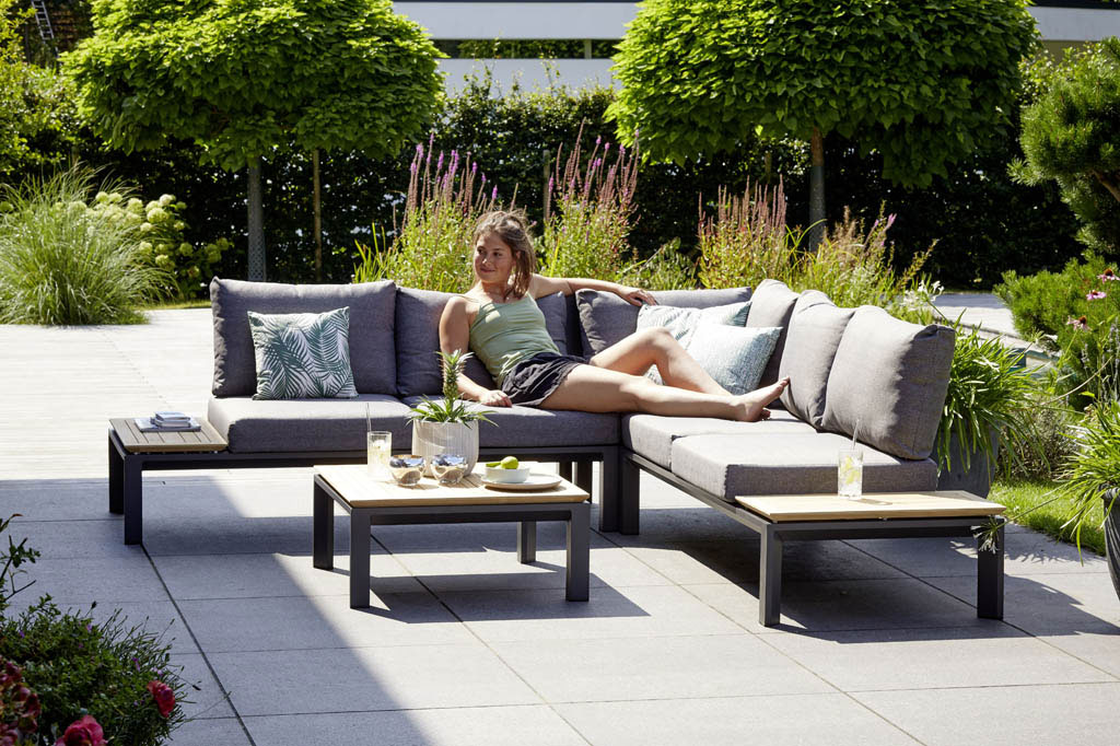 OUTDOORGartenlounge Outdoor Teakholz