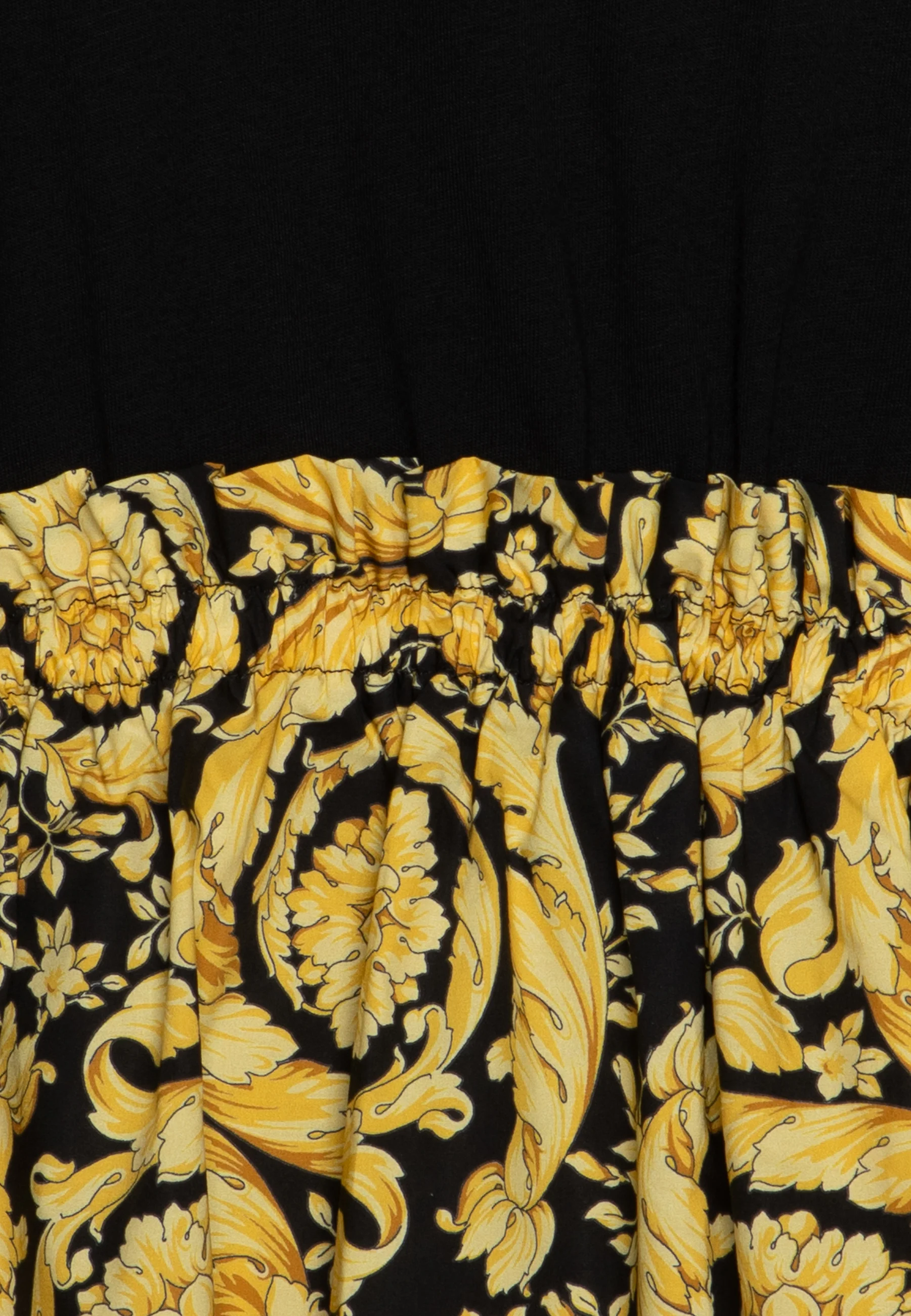 Versace DRESS BAROCCO KIDS LOGO PRINT - Vestido de punto