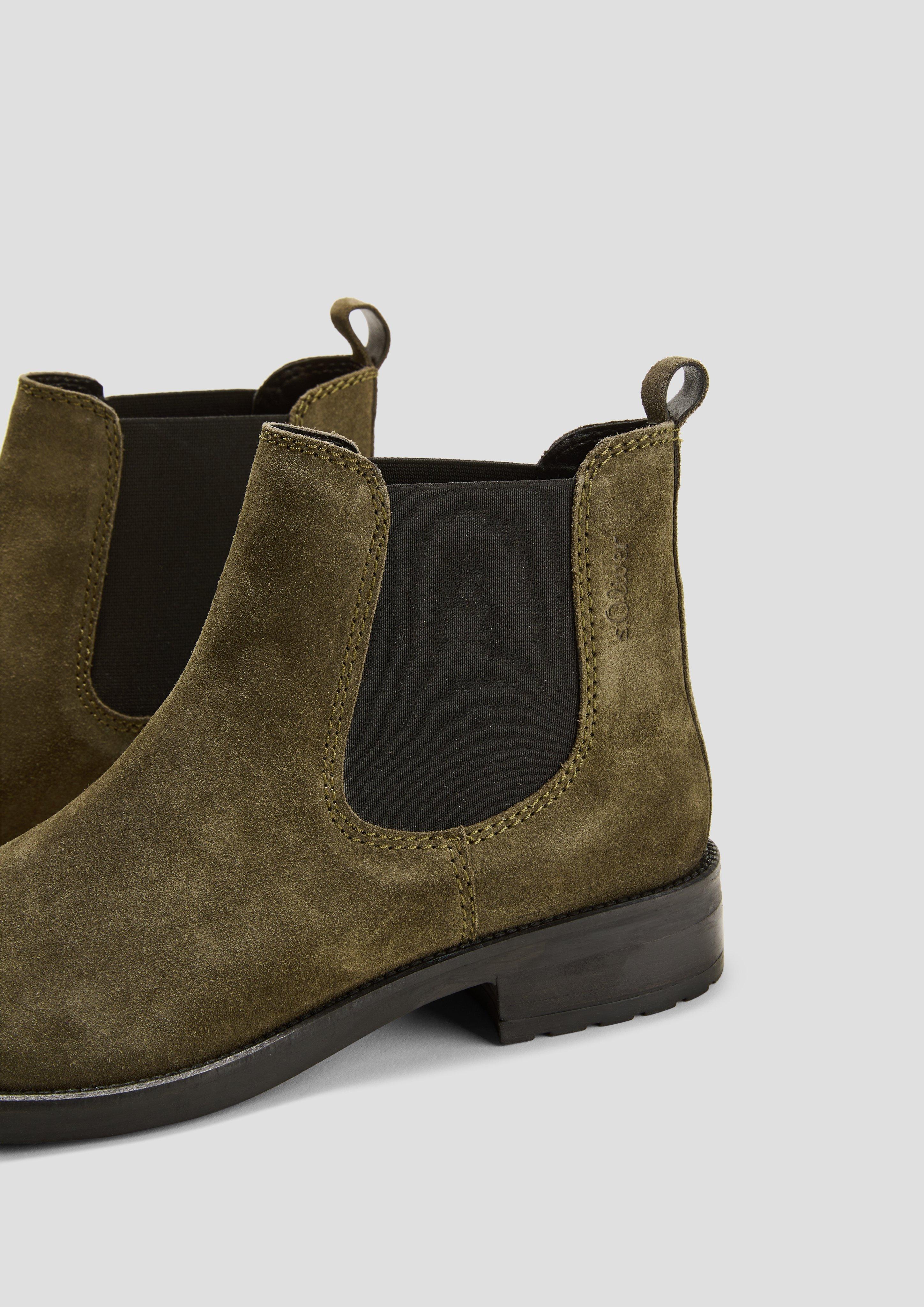 Wildleder Chelsea Boots  6008296-701
