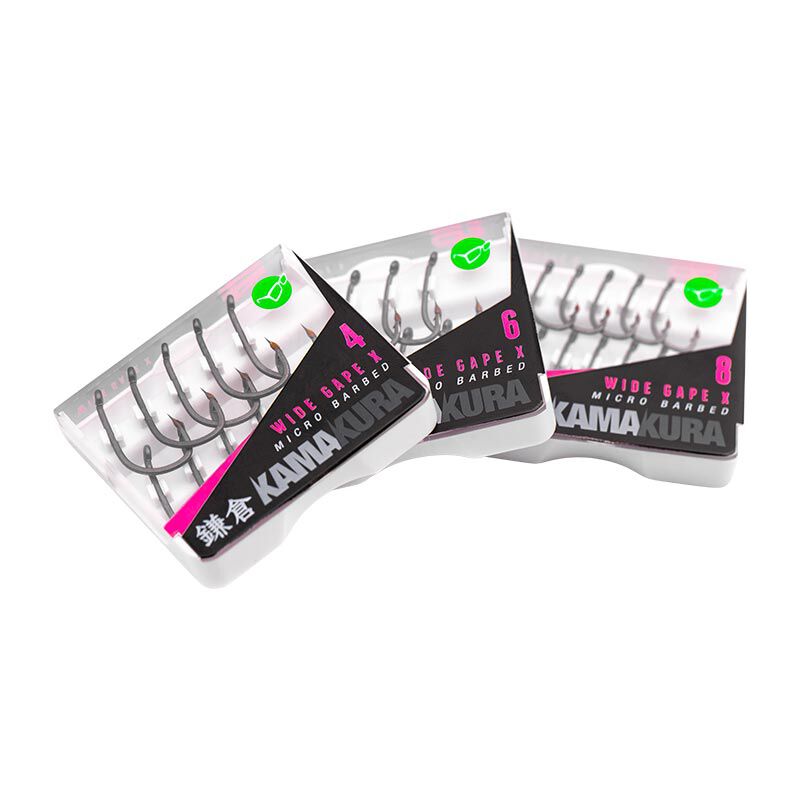 Korda kamakura wide gape x carp hooks