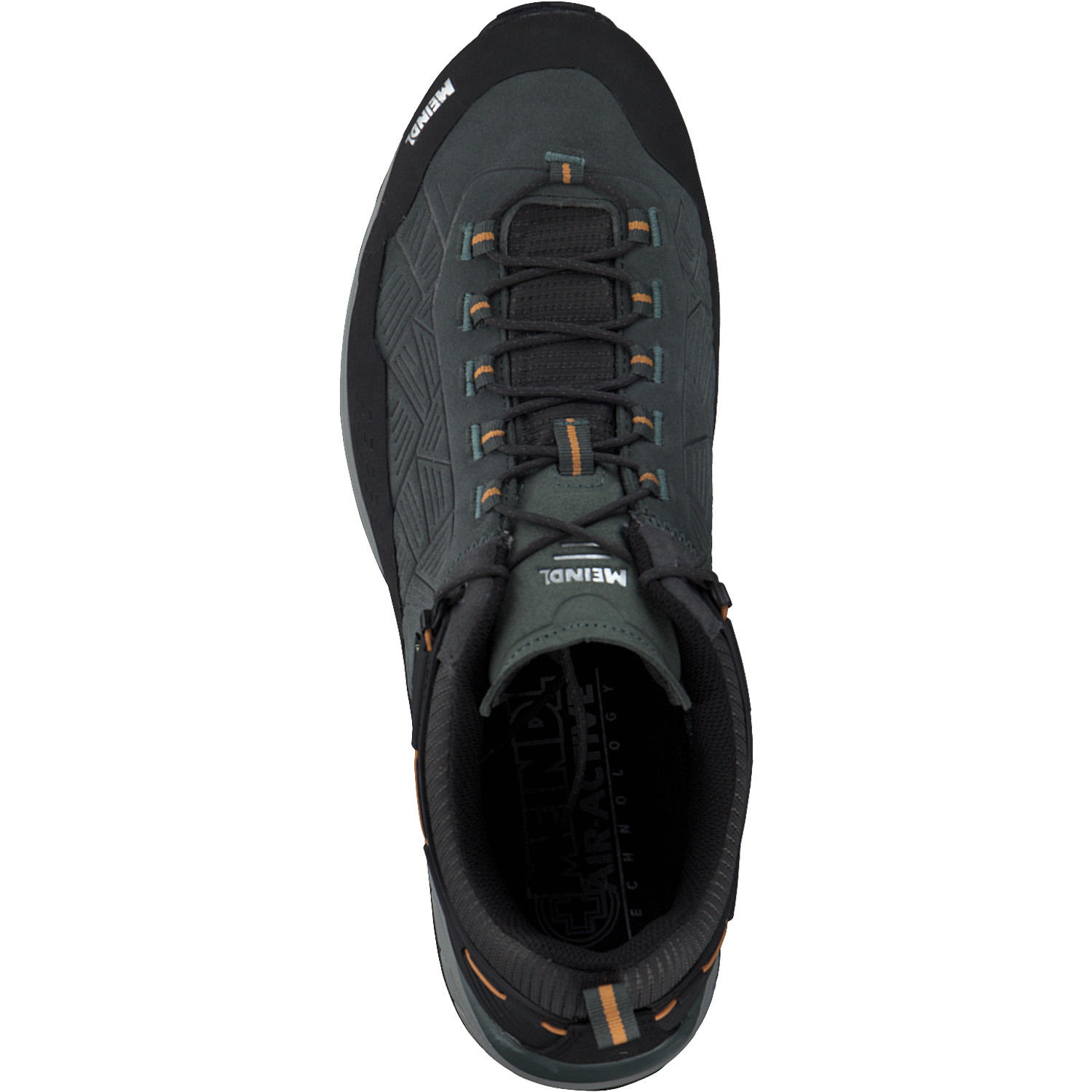 Meindl Top Trail GTX 4715, Trekkingschuhe, Herren, loden/orange