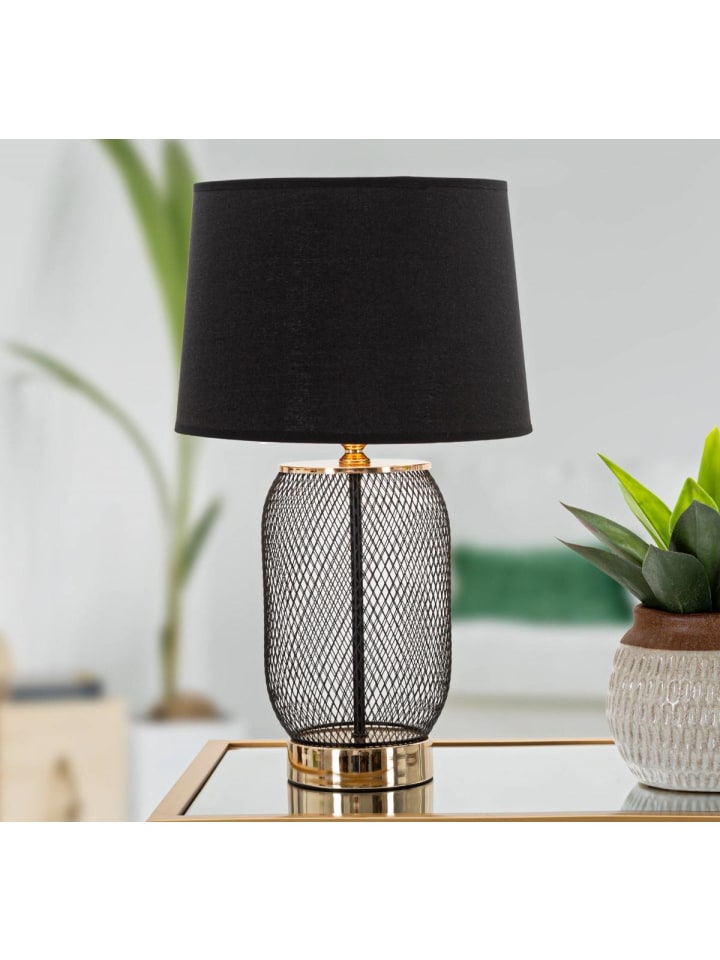 Mauro Ferretti Tischlampe in schwarz günstig kaufen onesize
