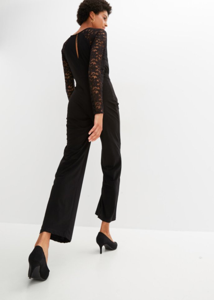 Jumpsuit mit Spitze