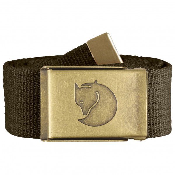 Fjällräven - Canvas Brass Belt 4 cm - Gürtel