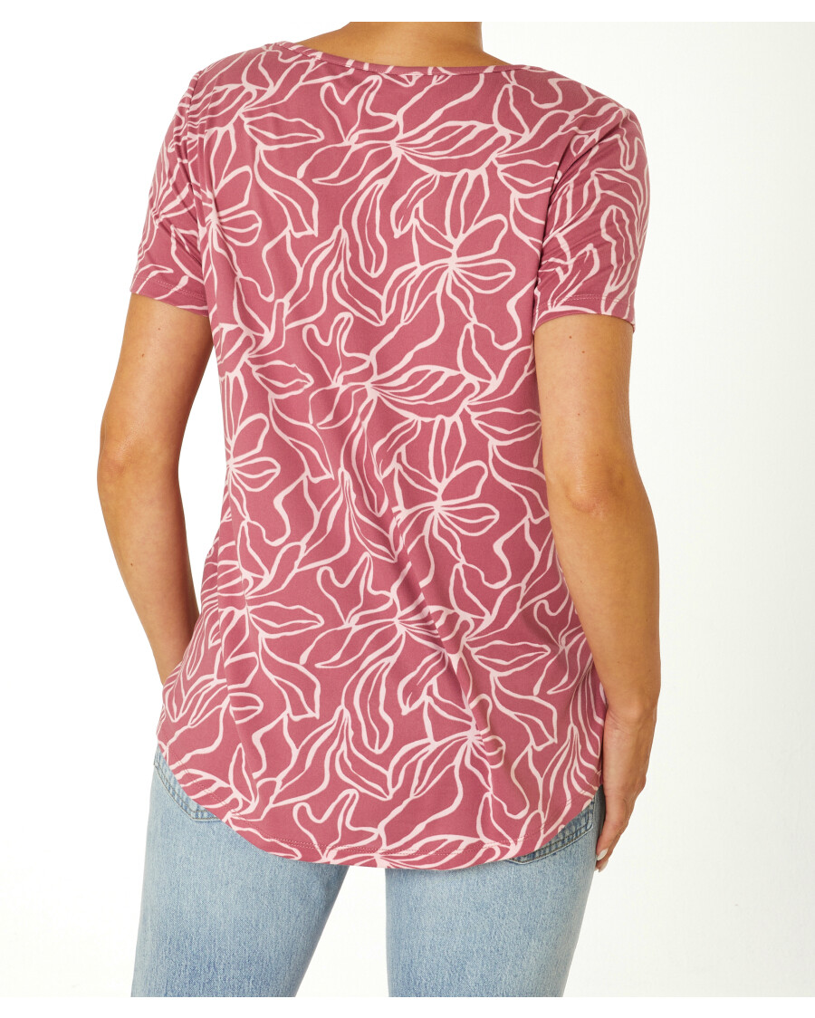 T-Shirt mit Stretch