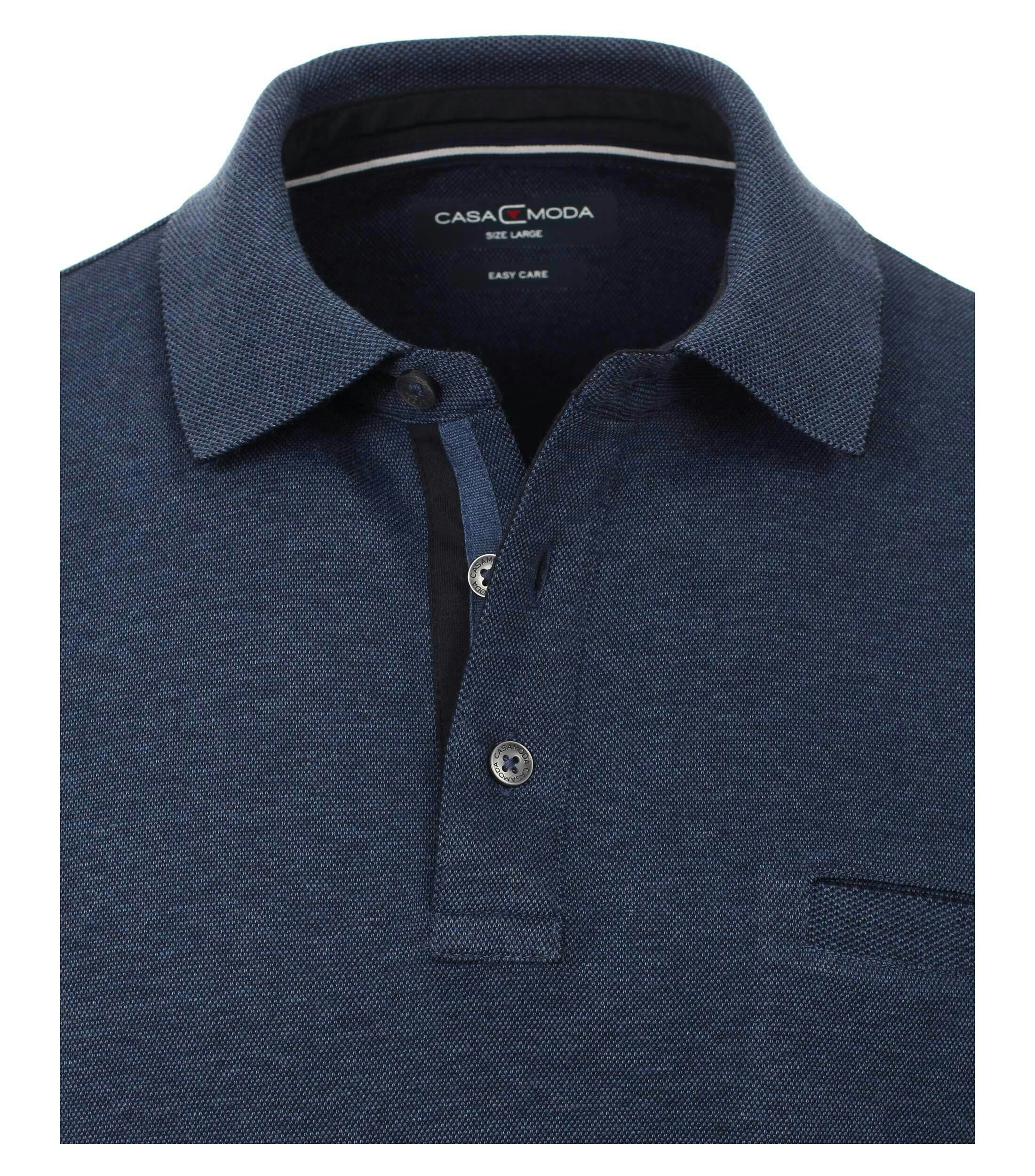 Polo-Shirt Langarm