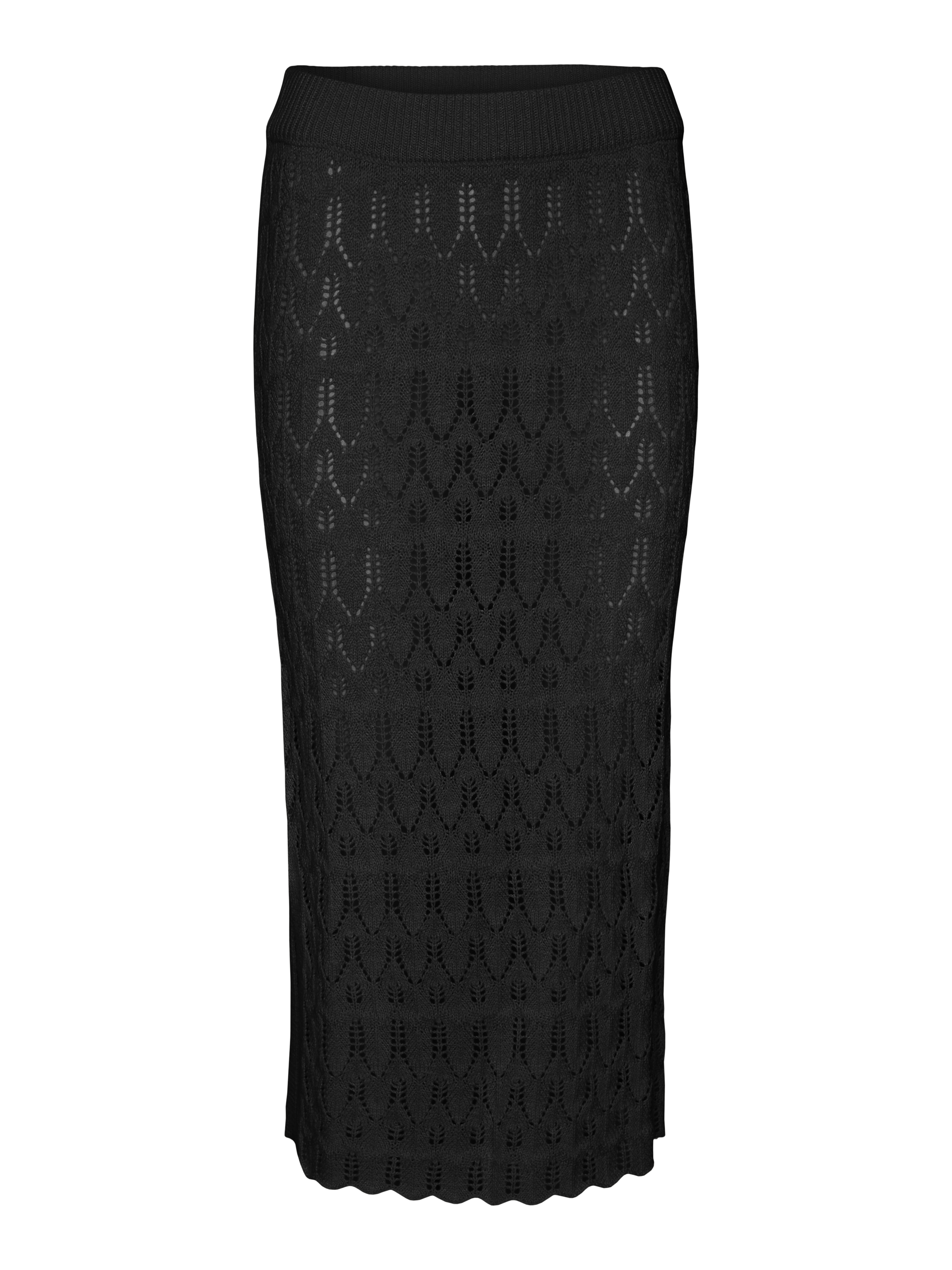 VMFABIENNE Hohe Taille Langer Rock