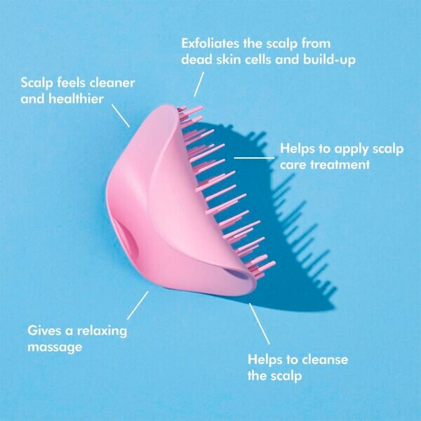 Tangle Teezer kefa na pokožku hlavy čierna
