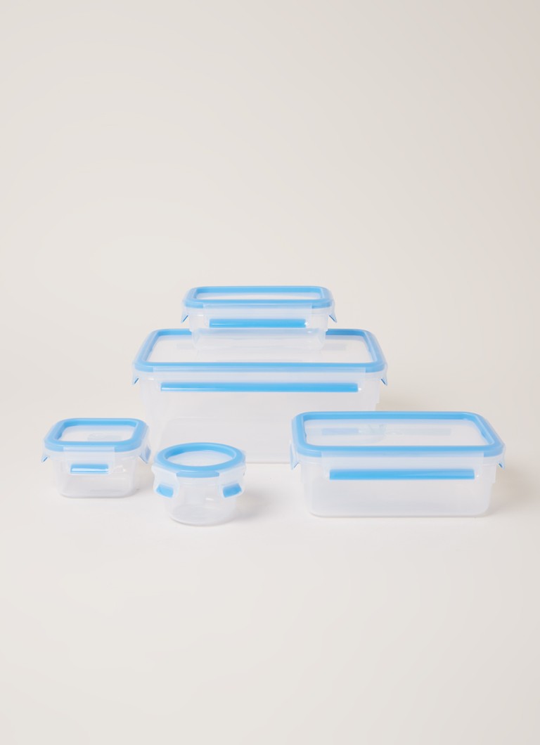 Recipiente Tefal MasterSeal pentru alimente proaspete, 5 buc.