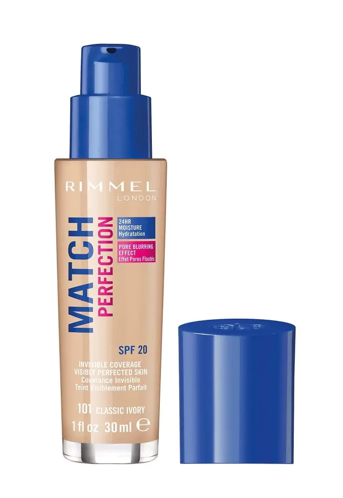 Rimmel Match Perfection tekući puder za lice, 101