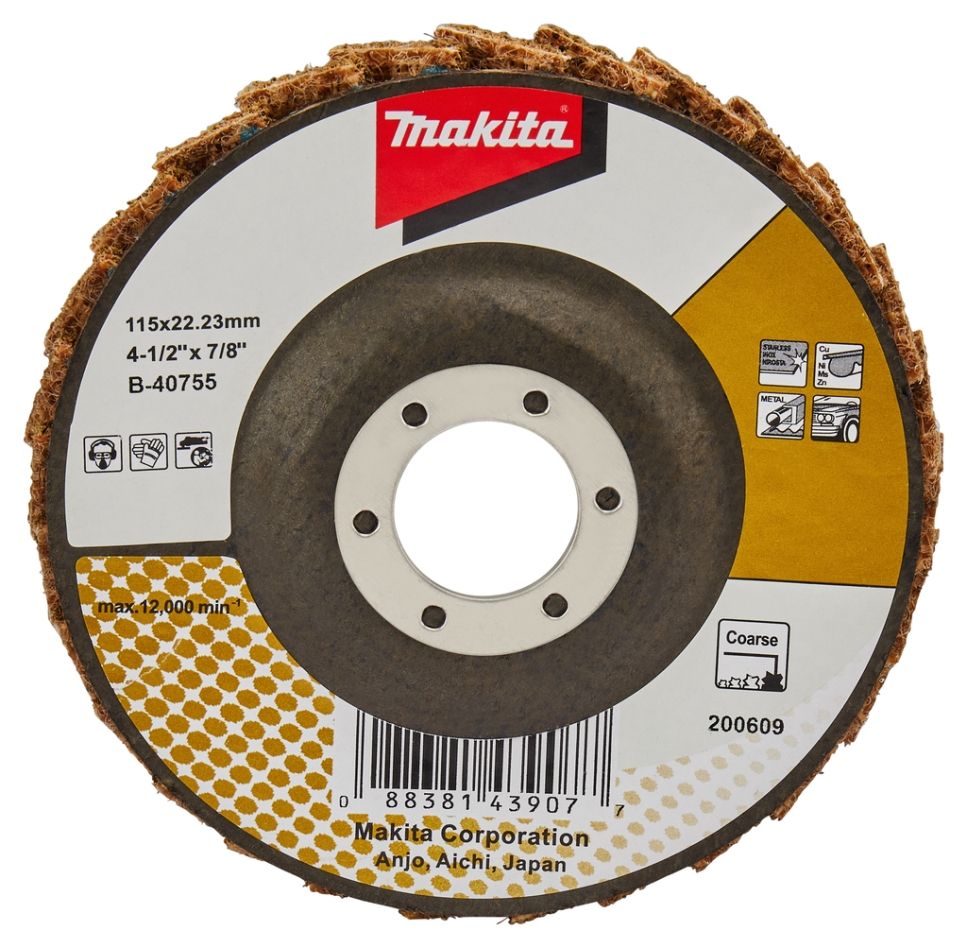 Príslušenstvo Makita B-40755 Lamelový kondicionér 115 mm hrubý