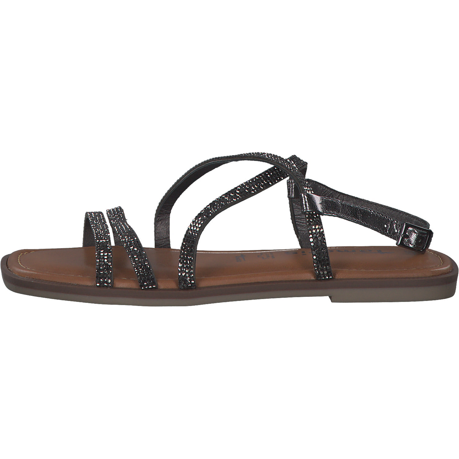 Tamaris 28132, Sandalen, Damen, weiß silber