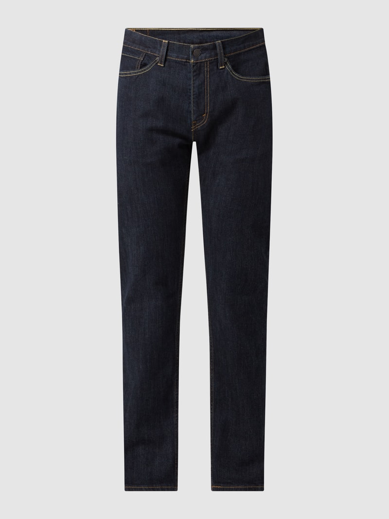 Regular Fit Jeans mit Stretch-Anteil Modell '505' - 'Water<Less™' in marineblau