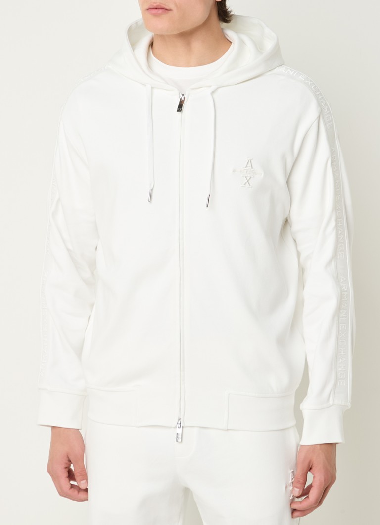 Armani Exchange sporta jaka ar logotipa joslu