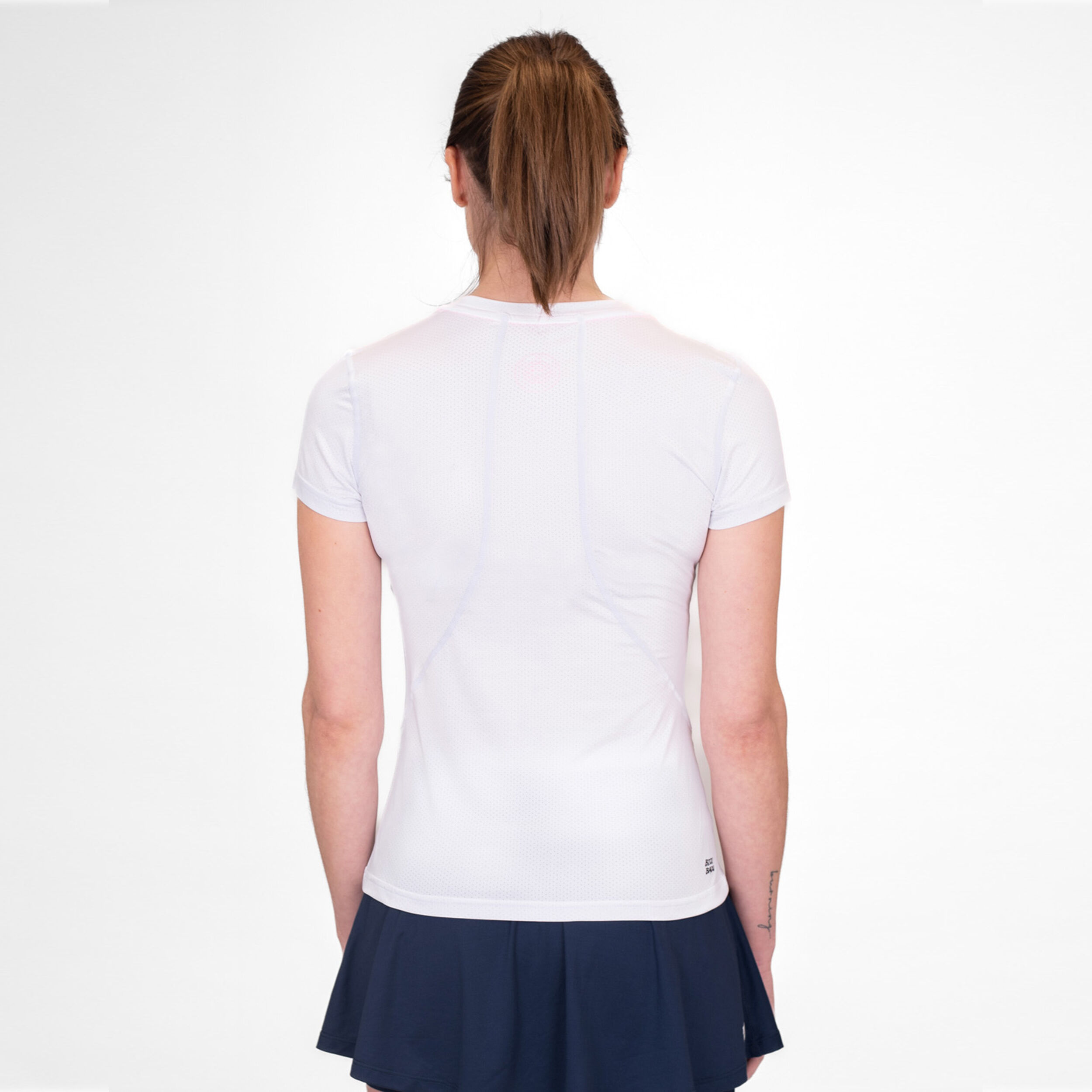 Crew T-Shirt Damen - Weiß