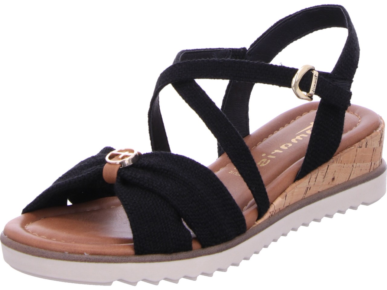 TAMARIS Klassische Sandalen schwarz