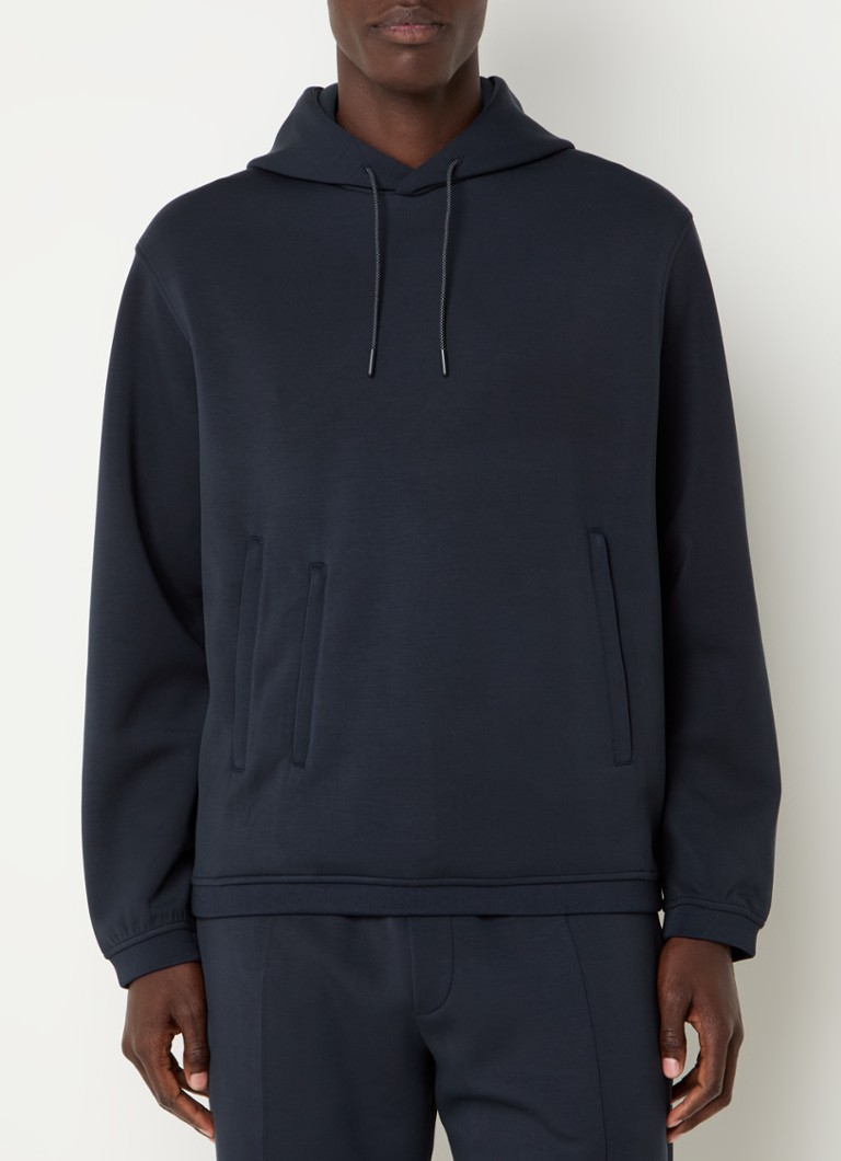 Emporio Armani  Hoodie met stretch