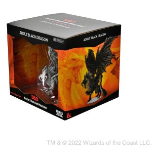D&D Nolzur's Marvelous Miniatures Miniatur unbemalt Adult Black Dragon
