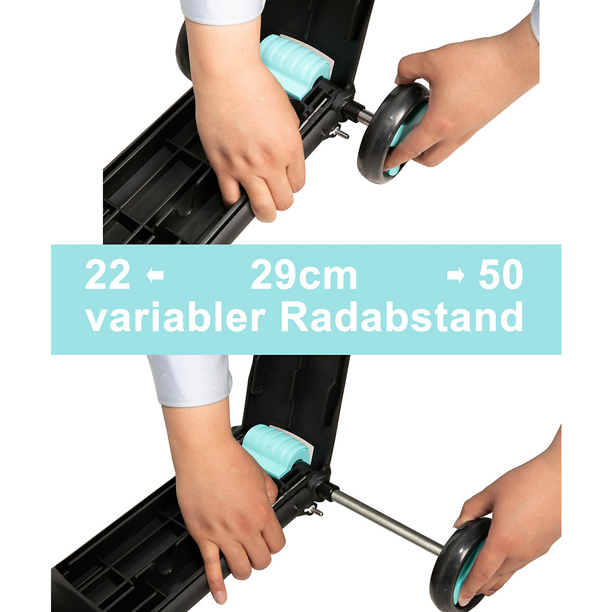 3-in-1 Kids Trike verwendbar als Laufrad Dreirad und Scooter