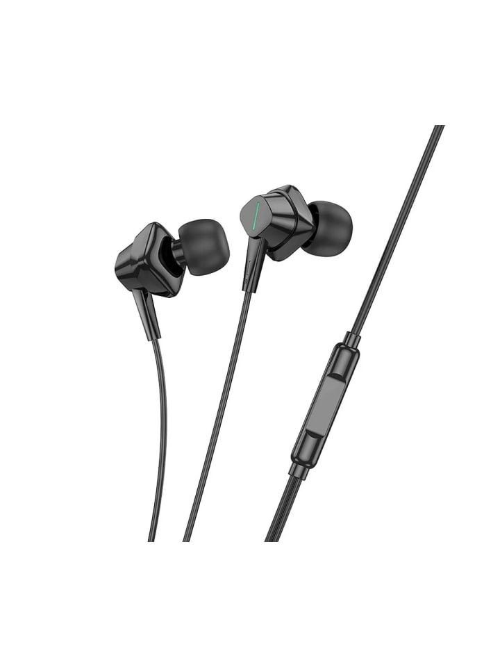 HOCO Kabelgebundene In-Ear Kopfhörer mit Mikrofon  iPhone 1,2 m in Schwarz günstig kaufen 100 cm