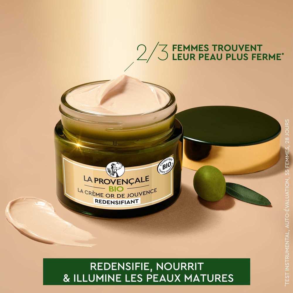 La Provençale La Provençale Bio Crème Or de Jouvence Redensifiante Peaux Matures 50ml Crème Redensifiante Peaux Matures certifiée bio