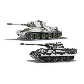 World of Tanks Die Cast Modelle 2er Pack - T-34 vs. Panther