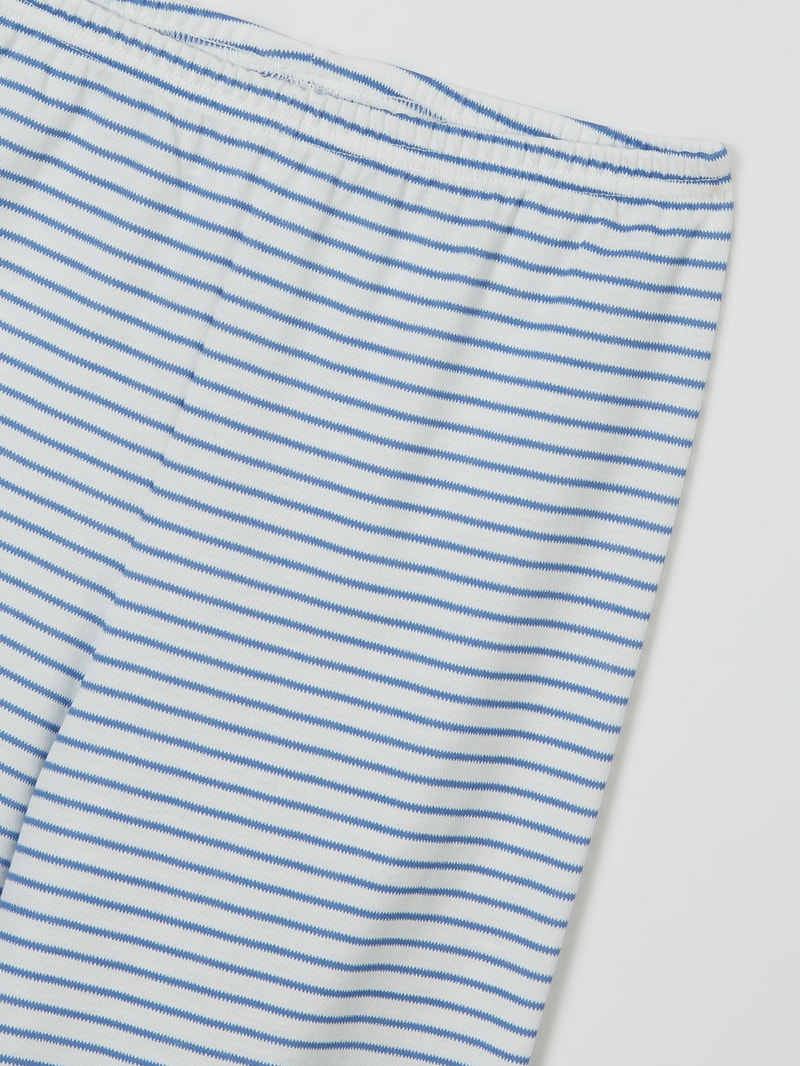 Pyjama aus Bio-Baumwolle in blau