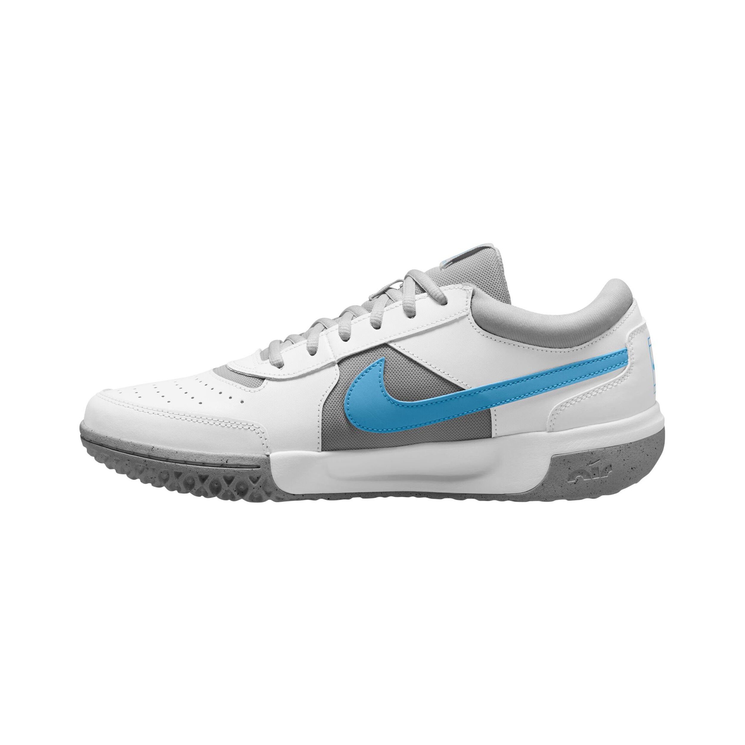 Zoom Court Lite 3 Allcourtschuh Kinder - Weiß, Türkis