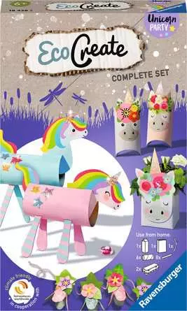 Einhornparty - Bastelset für Kinder ab 6 Jahren