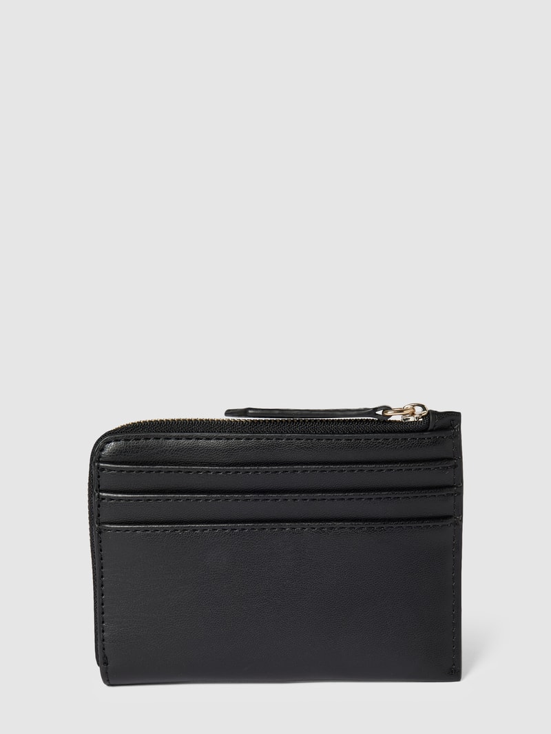 Portemonnaie in Leder-Optik Modell 'FEMININE' in schwarz