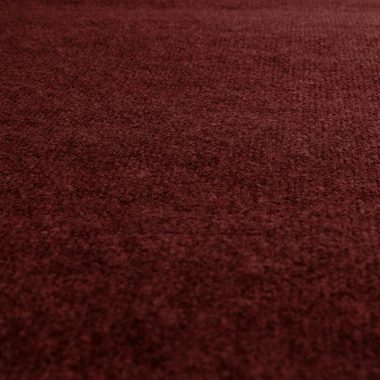 Nadelvliesteppich Rips MENORCA Meterware B1 zertifiziert- Rot - 1,00m x 1,00m, Primaflor-Ideen in Textil, rechteckig, Höhe: 2,5 mm
