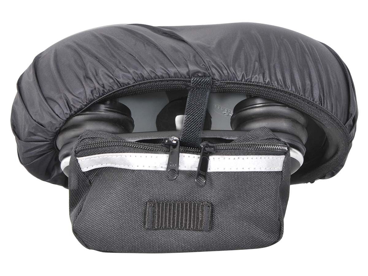 Fahrradsattelbezug in Tasche