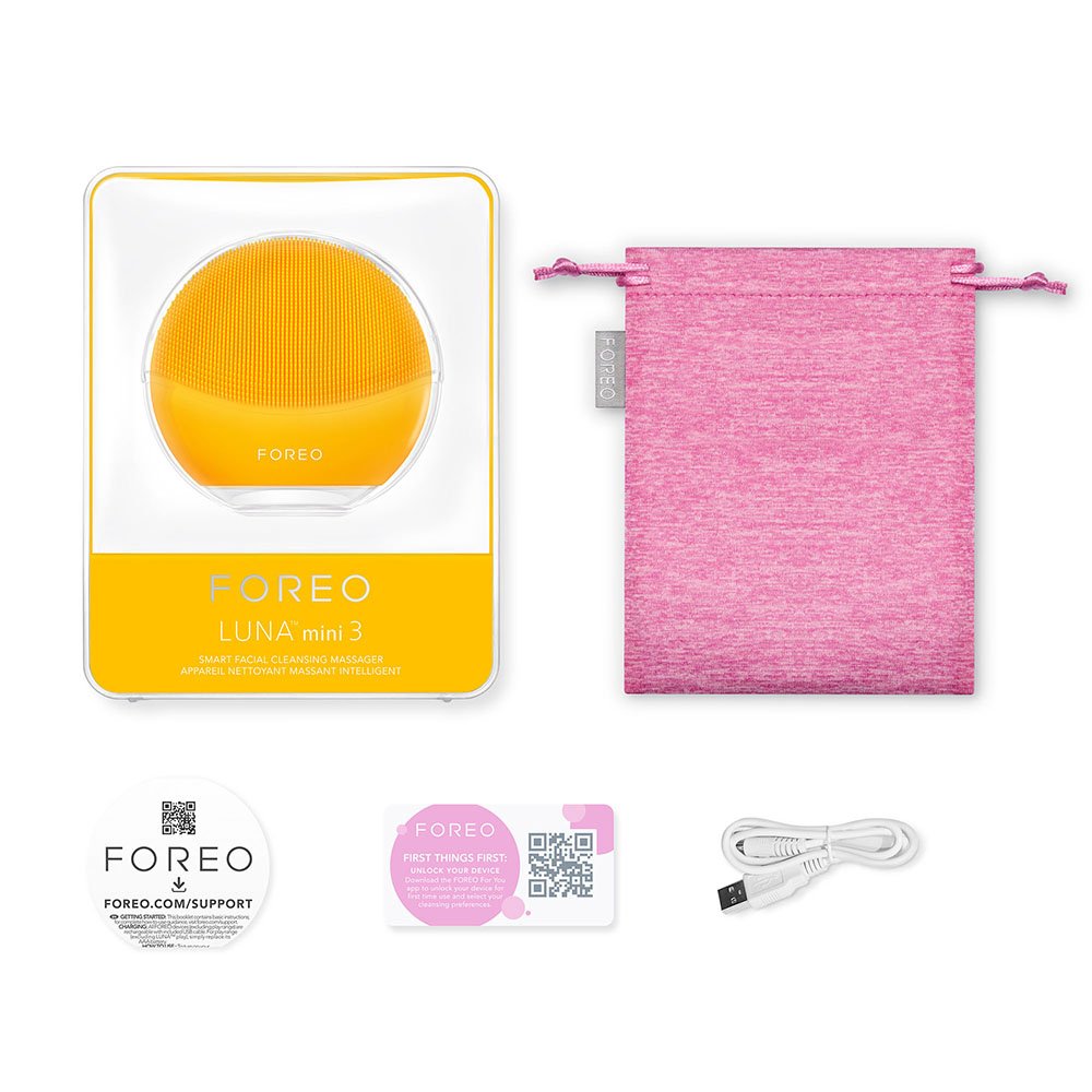 Foreo LUNA mini 3 Sunflower Yellow Gesichtsreinigungsbürste